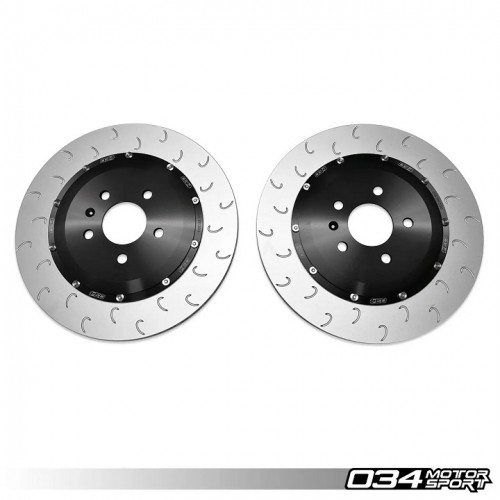 034 Motorsport 2-Piece Floating Rear Brake Rotor Upgrade Kit for C7 S6/S7